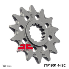 PIGNONE RACING 14 DENTI PASSO 520
INNESTO PICCOLO - DIAM.INT. 22/25