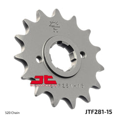 PIGNONE 15 DENTI PASSO 520
INNESTO GRANDE 6 - DIAM.INT. 22/25