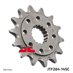 PIGNONE RACING 14 DENTI PASSO 520
INNESTO PICCOLO - DIAM.INT. 21/23.8