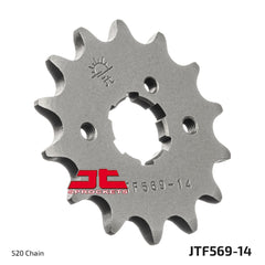 PIGNONE 14 DENTI PASSO 520
INNESTO GRANDE 5 - DIAM.INT. 21/25