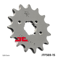 PIGNONE 15 DENTI PASSO 520
INNESTO GRANDE 5 - DIAM.INT. 21/25