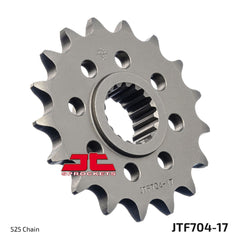 PIGNONE 17 DENTI PASSO 525
INNESTO PICCOLO - DIAM.INT. 25/28