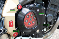 CNC RACING Carter frizione trasparente MV Agusta - comando idraulico