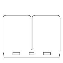 V-Force 3 - Lamelle ricambio GAS GAS EC 200 2008 2014 MOTO TASSINARI (B) MT3P682M