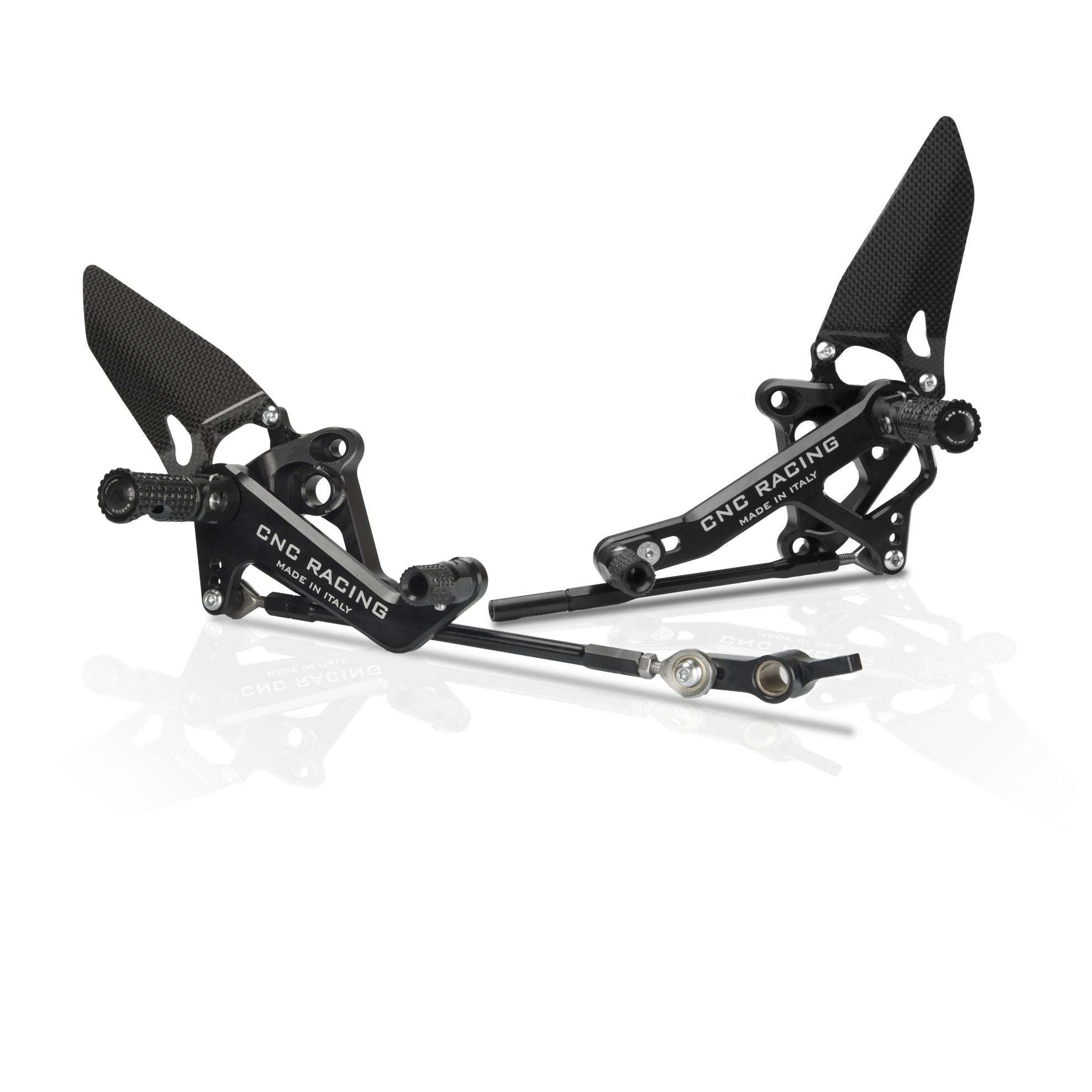 CNC RACING Pedane regolabili edizione limitata Althea Racing SBK Ducati 848 1098 1198