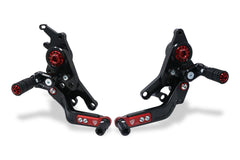 CNC RACING Pedane regolabili pilota Ducati Hypermotard 950
