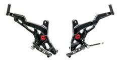 CNC RACING Pedane regolabili SPORT Ducati Monster 821 1200 1200S