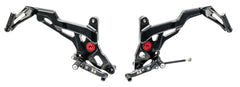 CNC RACING Pedane regolabili TOURING Ducati Monster 821 1200 1200S