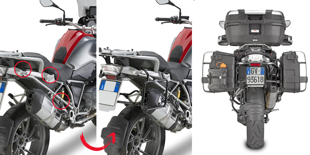 GIVI PLR5108 Portavaligie Laterale per BMW R1250 GS