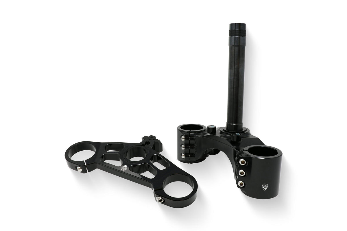 CNC RACING Kit piastre di sterzo Ducati 1098 1198 Ø53-53 mm - Offset variabile