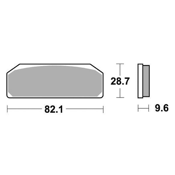 Pastiglie Freno Anteriori    per Brembo Monoblocco Radiale XA8Y310/11 0-2020, set per 1 disco