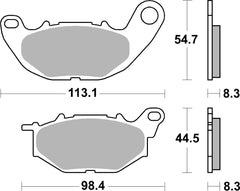 Pastiglie Freno Anteriori SBS 931 HF per YAMAHA MT-03 2016-2023