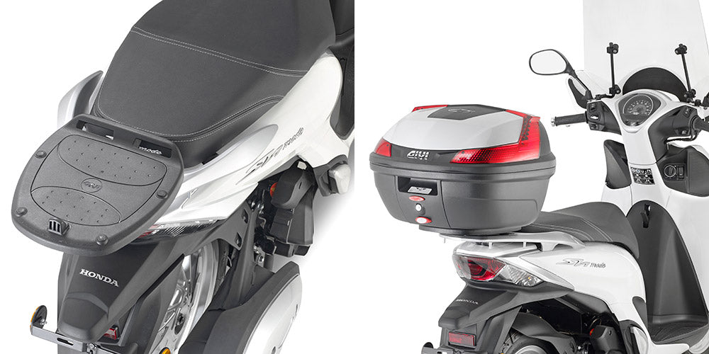 GIVI Attacco posteriore specifico per bauletto MONOLOCK® SR1125 per HONDA SH MODE 125 -2013