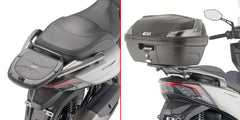 GIVI Attacco posteriore specifico per bauletto MONOLOCK® SR6115 per KYMCO X-TOWN 125 300 