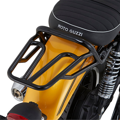 GIVI Attacco posteriore specifico per bauletto MONOKEY® o MONOLOCK® nero lucido SR8202 per MOTO GUZZI V9 ROAMER -2016 