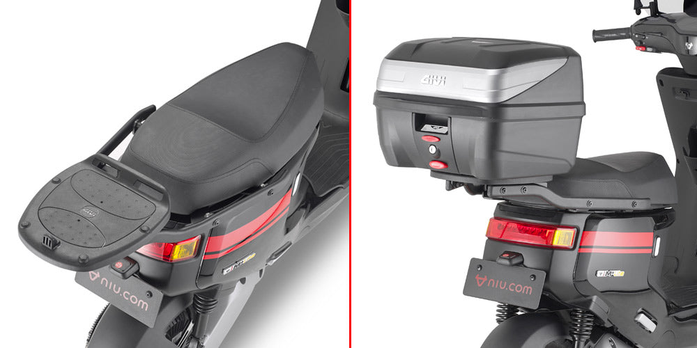 GIVI Attacco posteriore specifico per bauletto MONOLOCK® SR8961 per NIU MQI+ 2019-2020  