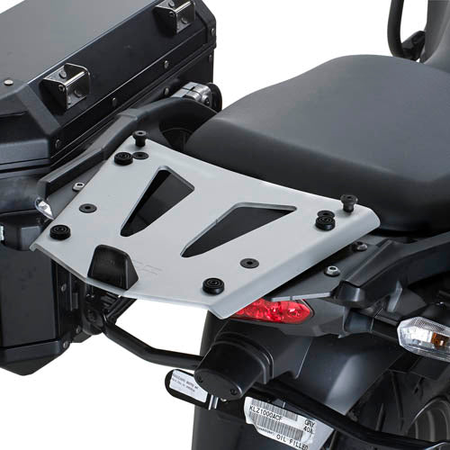 GIVI Attacco posteriore in alluminio anodizzato specifico per bauletto MONOKEY® SRA4105 per KAWASAKI VERSYS 1000 2012 2015 