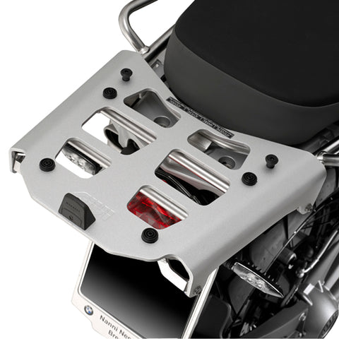 GIVI Attacco posteriore in alluminio anodizzato specifico per bauletto MONOKEY® SRA5102 per BMW R1200GS ADVENTURE 2006-2011 