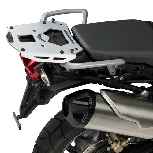 GIVI Attacco posteriore in alluminio anodizzato specifico per bauletto MONOKEY® SRA6401 per TRIUMPH TIGER 800/800XC 2011 