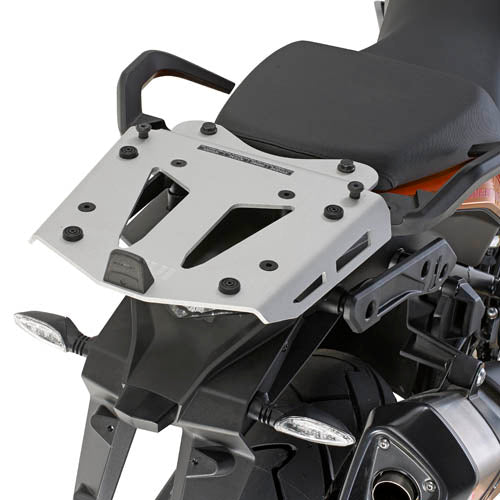 GIVI Attacco posteriore in alluminio anodizzato specifico per bauletto MONOKEY® SRA7703 per KTM 1190 ADVENTURE- ADVENTUR 