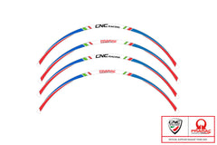 CNC RACING Kit adesivi ruota da 17 pollici - Pramac racing Limited. Ed.