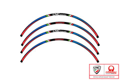 CNC RACING Kit adesivi ruota da 17 pollici - Pramac racing Limited. Ed.