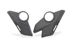 CNC RACING Cover piastre telaio inferiori con fori Ducati Multistrada V4 - Carbonio