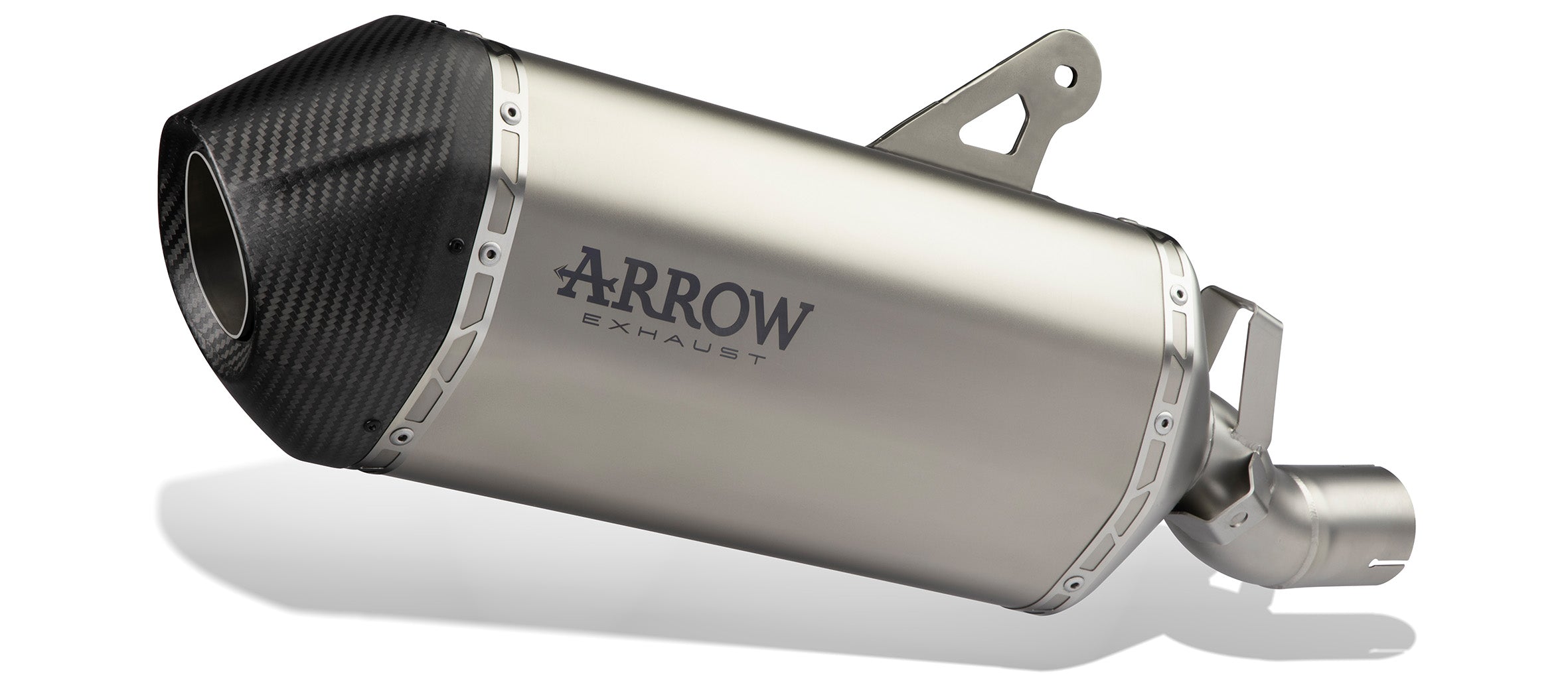 ARROW Terminale Sonora titanio Dark" con fondello carby" per Harley-Davidson Pan America 1250 2020-2023