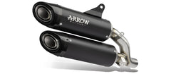 ARROW Terminali Round-Sil in carbonio (sup.+ inf.) per Ducati MONSTER S4R 2003-2006