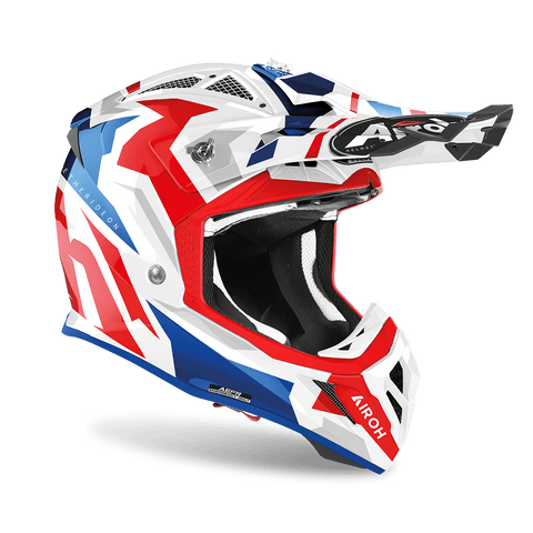 AIROH AVIATOR ACE Moto Cross enduro helmet SWOOP graphics