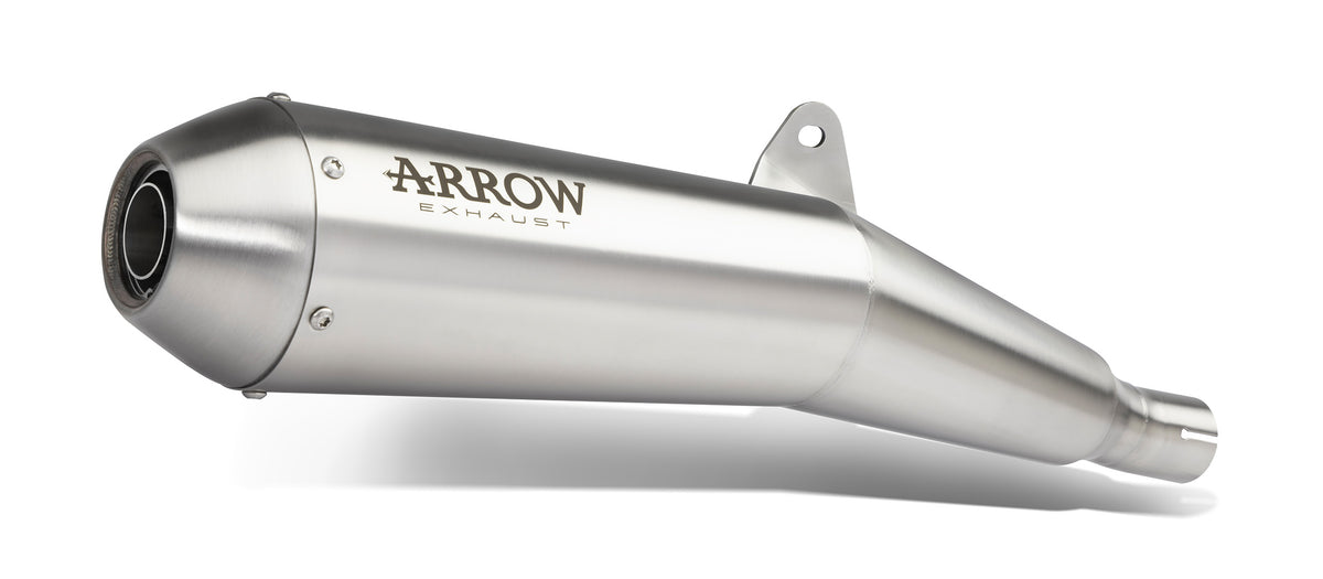 ARROW Terminali Pro-Racing Road Approved (Dx+Sx) con fondello in acciaio inox per Suzuki GSX-R 1000 i.e. 2009-2011