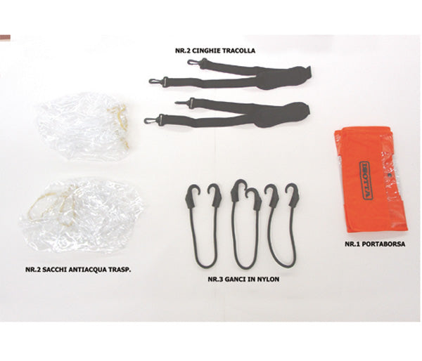 ISOTTA coppia di borse laterali espansibili lt 12-22