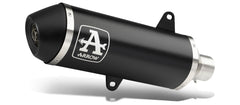 ARROW Terminale Urban acciaio inox con fondello Dark"" per Piaggio MEDLEY 125 2016-2020