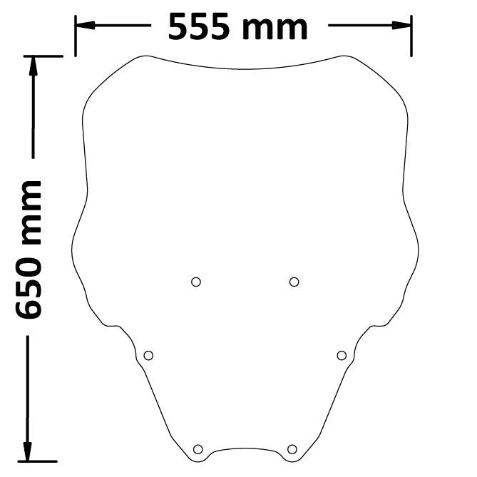 ISOTTA PARABREZZA CLASSIC HONDA FORZA 125 350 2021