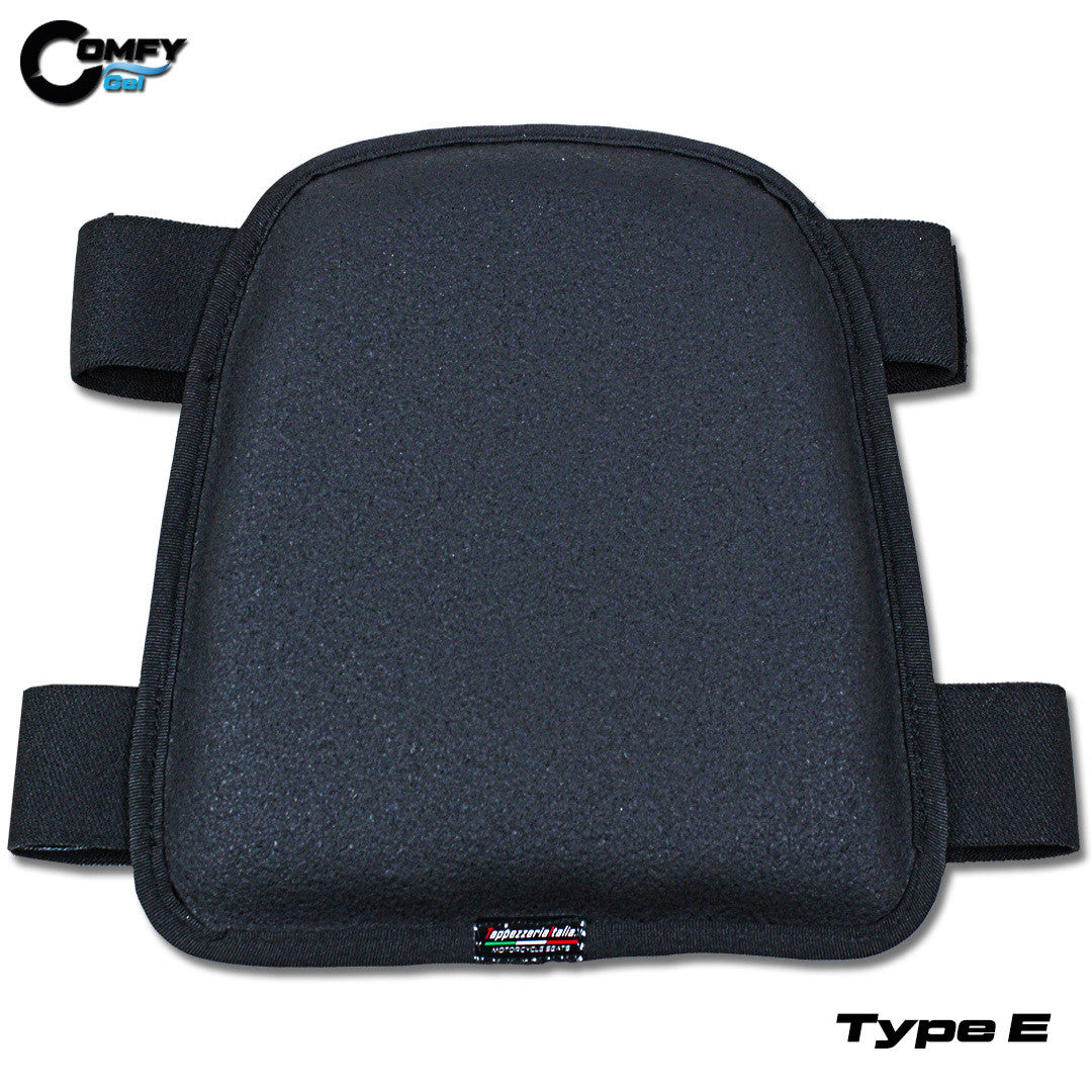 COMFY GEL - Cojín Comfort System - Tipo E para hacer más cómodo el asiento de la moto 