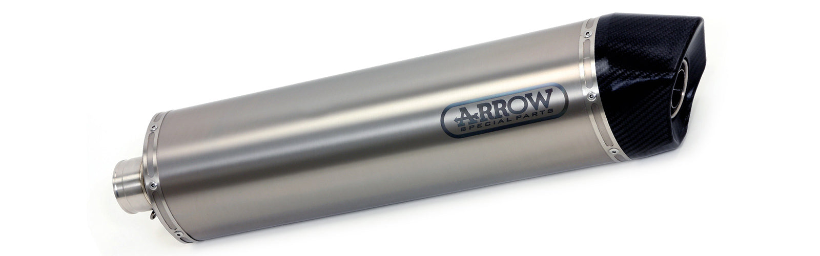 ARROW Terminale Maxi Race-Tech Approved carbonio per Kawasaki ER-6N - ER-6F 2005-2011