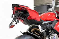 EVOTECH PORTATARGA DUCATI Panigale V4/ S/ Speciale/ R  2018-2021 REGOLABILE