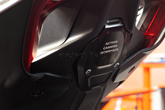 EVOTECH LICENSE PLATE HOLDER DUCATI Panigale V4/ S/ Speciale/ R - SUPPORT FOR ACTION CAM