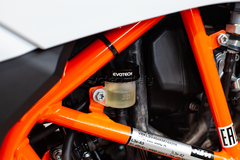 EVOTECH REAR BRAKE PUMP COVER BENELLI DUCATI KTM HUSQVARNA BLACK