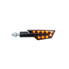 LIGHTECH COPPIA INDICATORI FRECCE LED FRE922NER UNIVERSALI OMOLOGATE MOTO