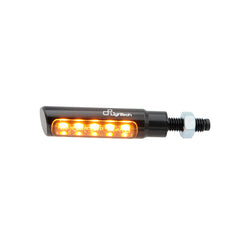 LIGHTECH COPPIA INDICATORI FRECCE LED NERO FRE930 UNIVERSALI OMOLOGATE MOTO