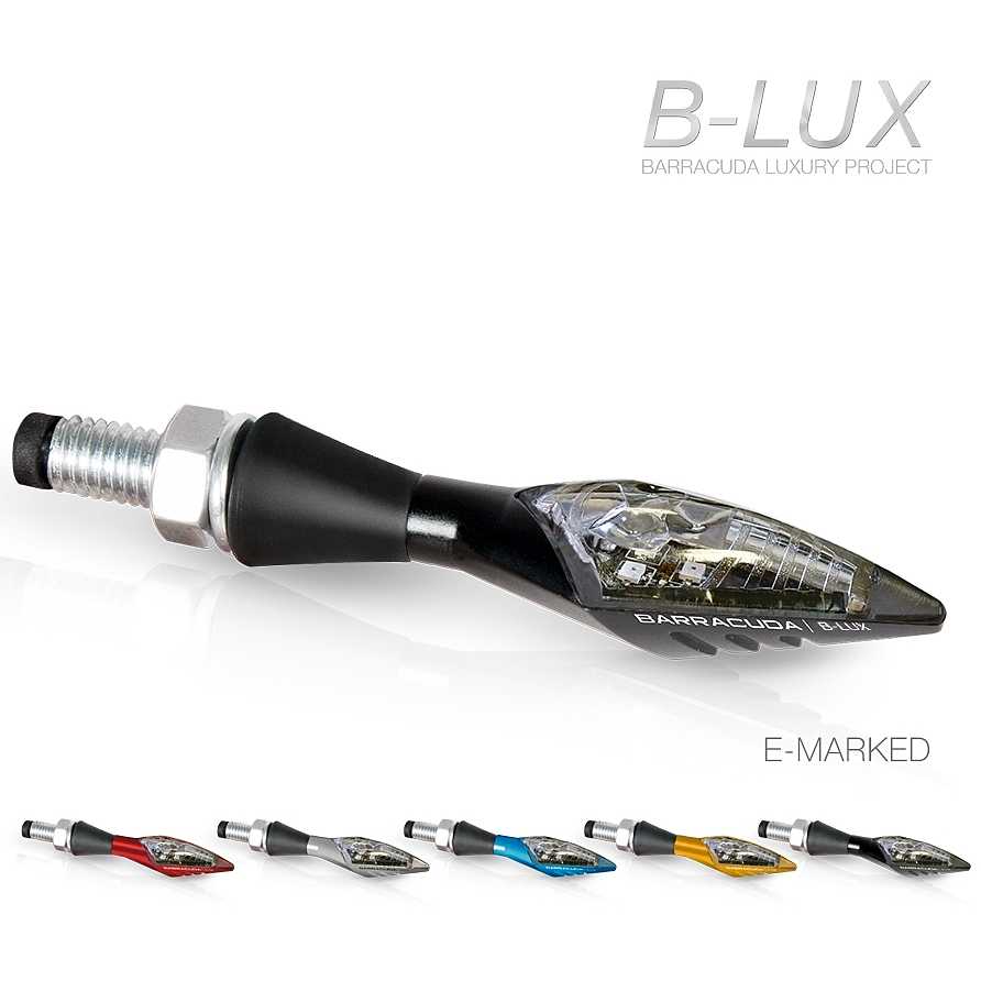BARRACUDA Led Moto X-LED B-LUX UNIVERSAL APPROVED turn signals