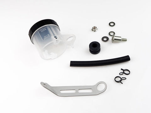 BREMBO Kit Serbatoio 45 cc (Bianco / Fumè) + staffa alluminio + tubo per pompa freno radiale RCS