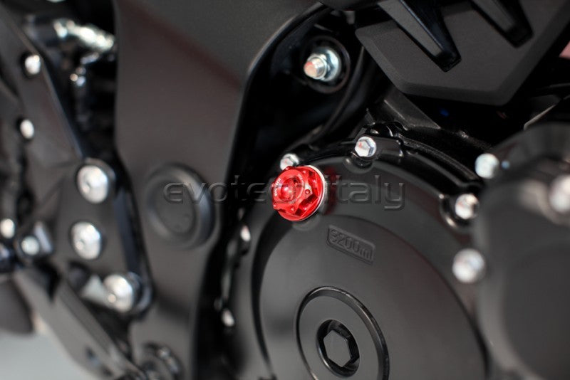 EVOTECH OIL CAP ERGAL APRILIA BENELLI KAWASAKI SUZUKI M20 x 1,5 RED