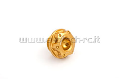 EVOTECH OIL CAP ERGAL APRILIA BENELLI KAWASAKI SUZUKI M20 x 1,5 GOLD