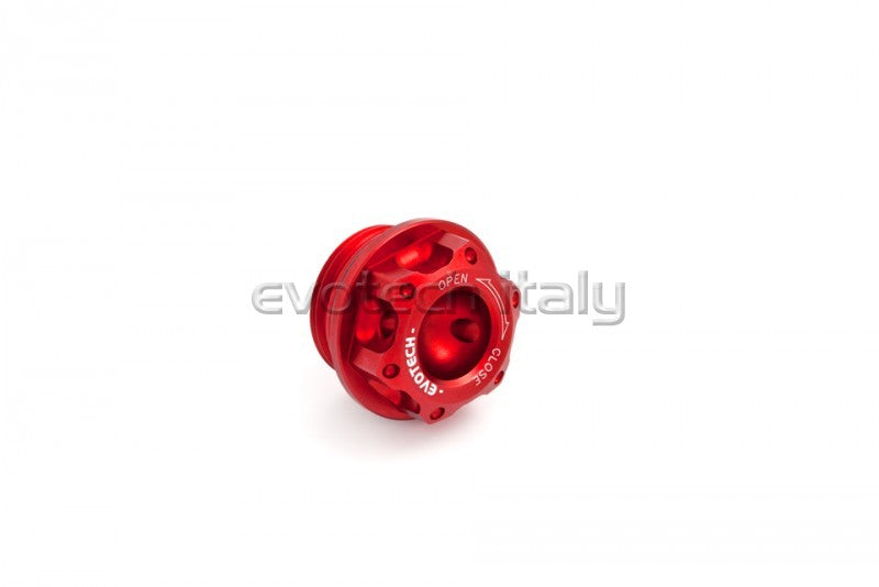 EVOTECH OIL CAP ERGAL HONDA DUCATI KAWASAKI TRIUMPH YAMAHA M20x2,5 RED