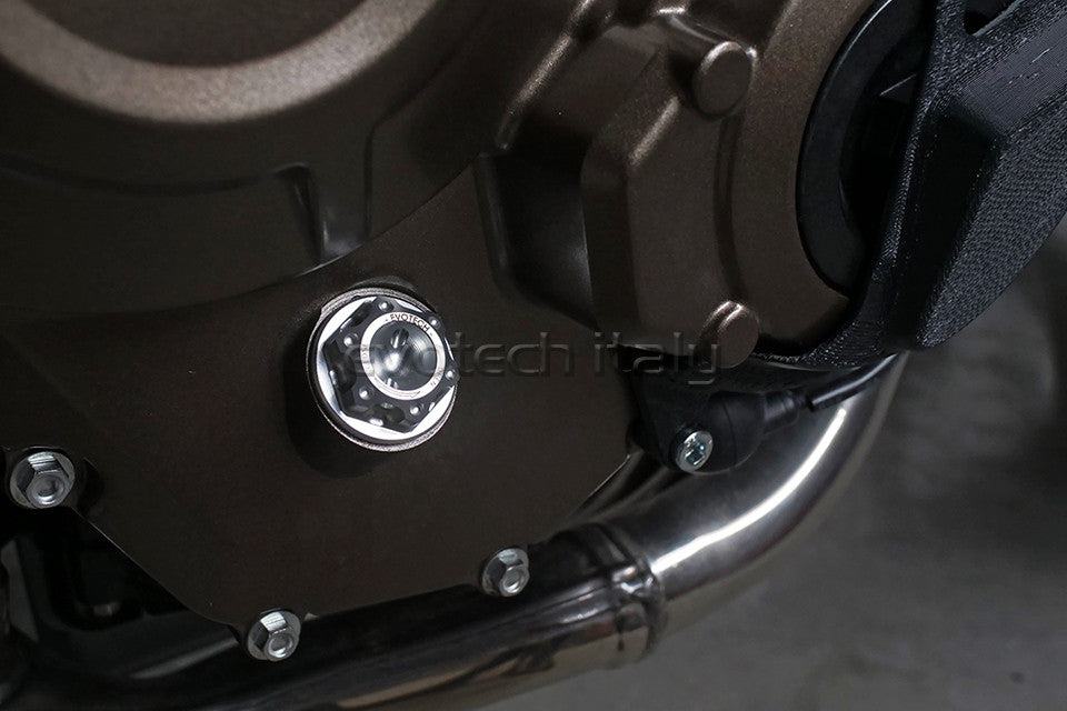 EVOTECH OIL CAP ERGAL HONDA DUCATI KAWASAKI TRIUMPH YAMAHA M20x2,5 TITANIUM