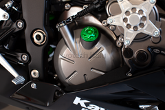 EVOTECH ERGAL OIL CAP KAWASAKI ZX10 R NINJA 636 Z 300 M30 x 1,5 GREEN