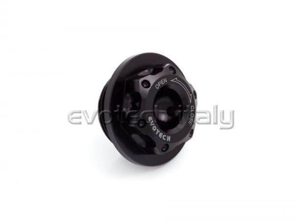 EVOTECH OIL CAP ERGAL APRILIA MV AGUSTA BRUTALE M25x1,5 (SEE LIST) BLACK