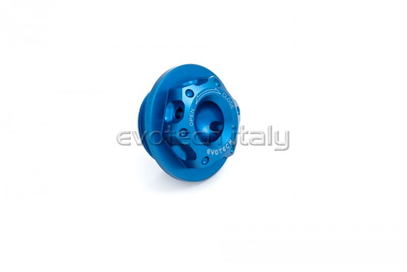 EVOTECH OIL CAP ERGAL APRILIA MV AGUSTA BRUTALE M25x1,5 (SEE LIST) BLUE